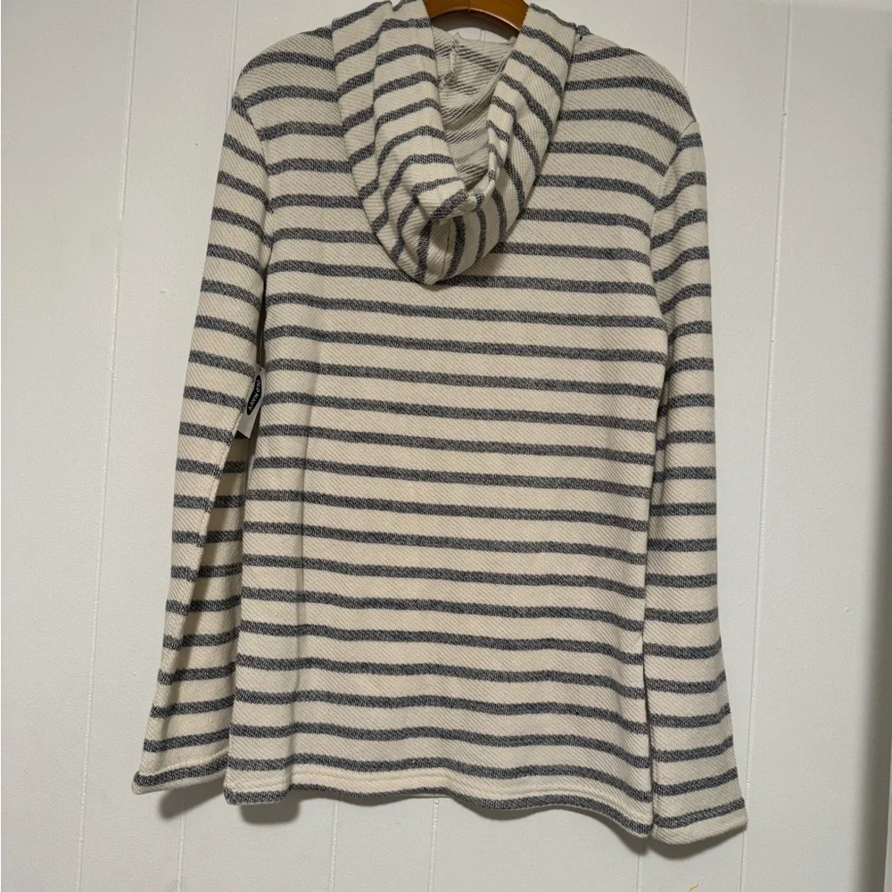 Striped Cali-Fleece Pullover Hoodie